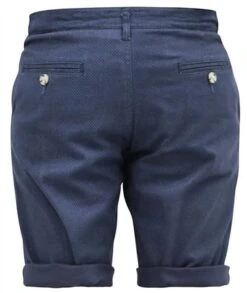 Duke Navy Printed Stretch Chino Shorts -Jack & Jones Store 27935 3
