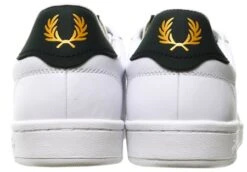 Fred Perry White B721 Trainers -Jack & Jones Store 27946 2