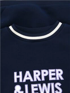 Harper & Lewis Navy Wisteria Oversized Sweater -Jack & Jones Store 28000 2