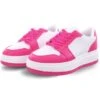 No Doubt Pink / White Panel Lace Up Trainer