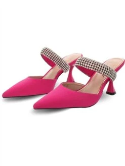 Una Healy Techno Spark Pink Never Leave Jewel Heel