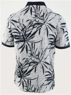 Jack & Jones Navy Rayon Polo Tee -Jack & Jones Store 28089 3