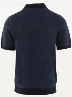 Jack & Jones Navy Spring Knit Polo -Jack & Jones Store 28090 3