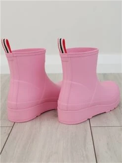 Hunter Pink Fizz Play Short Wellington Boots -Jack & Jones Store 28101 3