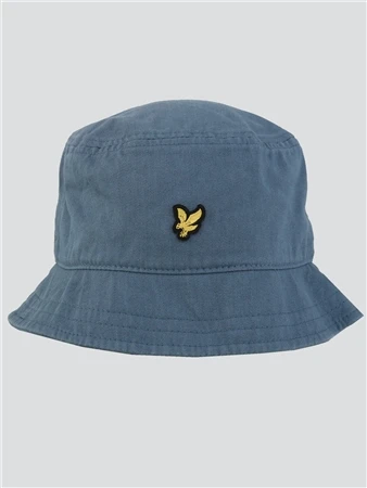 Lyle & Scott Skipton Blue Bucket Hat 1 Lyle & Scott Skipton Blue Bucket Hat