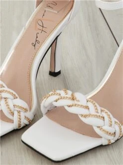 Una Healy White Piano Key Sweet Emotions Heels -Jack & Jones Store 28110 2