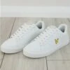Lyle & Scott White Whitburn Trainers
