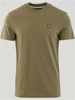 Lyle & Scott Seaweed Crest Tipped T-Shirt
