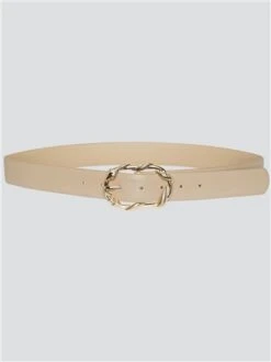 Pieces Irish Cream Bella Belt -Jack & Jones Store 28122 2