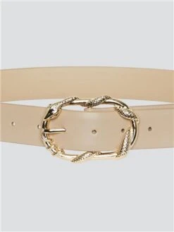 Pieces Irish Cream Bella Belt -Jack & Jones Store 28122 3