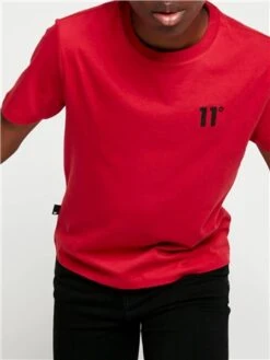 11 Degrees Ski Patrol Red Junior Core T-Shirt -Jack & Jones Store 28145 2