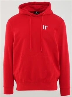11 Degrees Goji Berry Red Core Hoodie