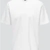 Only & Sons White / Bright White Relaxed Fit O-Neck T-Shirt