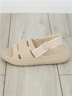 Mustang Beige Slip On Rubber Sandal -Jack & Jones Store 28173 2