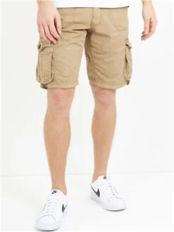 Brave Soul Stone Utility Pocket Detail Cotton Cargo Shorts -Jack & Jones Store 28179 3