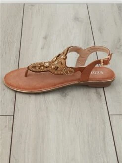 Redz Brown Embellished Sandal -Jack & Jones Store 28184 2