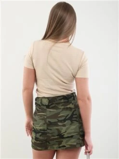 Saint Genies Camo Cargo Skirt -Jack & Jones Store 28215 3