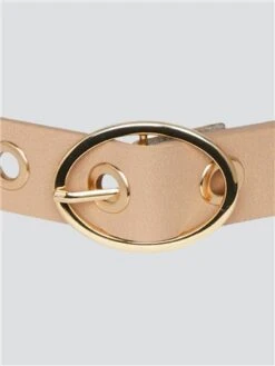 Pieces Cream / Irish Cream Kilie Eyelet Belt -Jack & Jones Store 28226 3