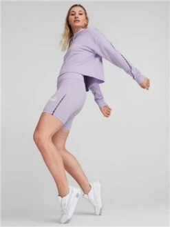 Puma White - Spring Lavender - Gold Carina Street Sneakers -Jack & Jones Store 28229 2