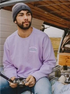Bleubird Lavender Horizon Crew Sweat -Jack & Jones Store 28235 2