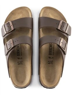 Birkenstock Dark Brown Arizona Birko-Flor Sandals -Jack & Jones Store 28242 2