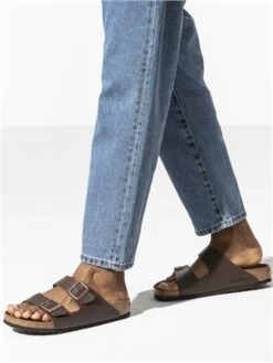 Birkenstock Dark Brown Arizona Birko-Flor Sandals -Jack & Jones Store 28242 3