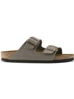 Birkenstock Stone Arizona Birko-Flor Nubuck Sandal -Jack & Jones Store 28243 2