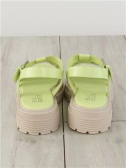 Bull Boxer Lime Green / Cream Strap Sandal -Jack & Jones Store 28253 2