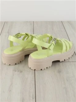 Bull Boxer Lime Green / Cream Strap Sandal -Jack & Jones Store 28253 3