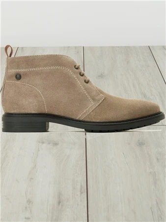 Base London Sand Kilby Suede Chukka Boots 3 Base London Sand Kilby Suede Chukka Boots - Image 3