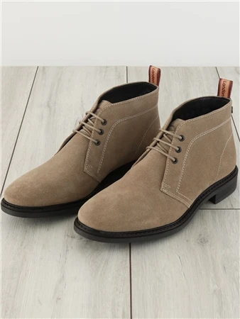 Base London Sand Kilby Suede Chukka Boots 1 Base London Sand Kilby Suede Chukka Boots