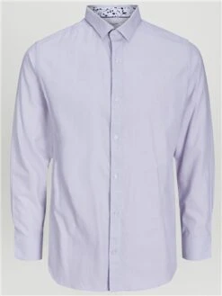 Jack & Jones Lilac / Evening Haze Long Sleeved Shirt