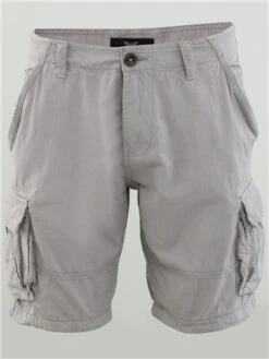 Threadbare Ice Grey Cargo Shorts