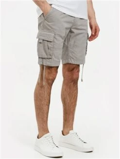 Threadbare Ice Grey Cargo Shorts -Jack & Jones Store 28293 3