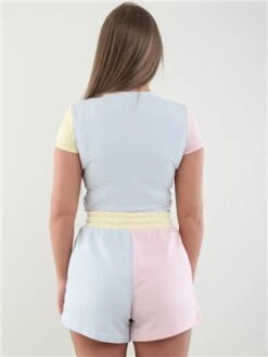 Puma Arctic Ice-Chalk Pink Classics Block High Shorts -Jack & Jones Store 28328 3