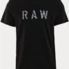 Gstar Dark Black Raw Tee