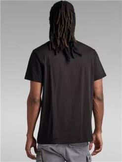 Gstar Dark Black Raw Tee -Jack & Jones Store 28332 2