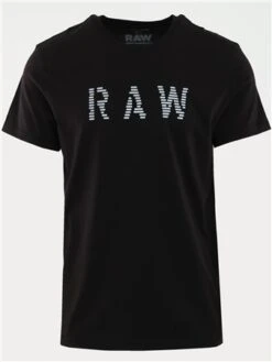 Gstar Dark Black Raw Tee