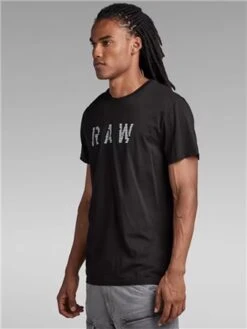 Gstar Dark Black Raw Tee -Jack & Jones Store 28332 3