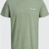 Jack & Jones Green / Oil Green Crew Neck T-Shirt
