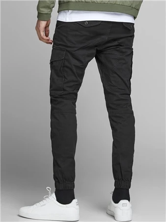 Jack & Jones Black / Black Paul Flake Akm 542 Cargo Pants 2 Jack & Jones Black / Black Paul Flake Akm 542 Cargo Pants - Image 2