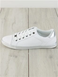 Lloyd & Pryce White Rosey Lace Up Trainers -Jack & Jones Store 28358 2