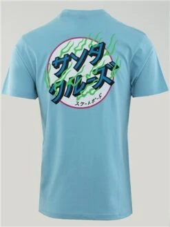 Santa Cruz Light Blue Inferno Dots T-Shirt -Jack & Jones Store 28375 3