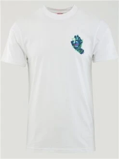 Santa Cruz White Inferno Hand T-Shirt