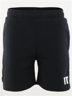 11 Degrees Black Junior Core Sweat Short