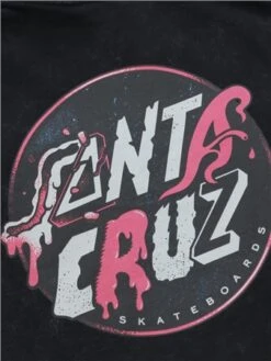 Santa Cruz Black Acid Wash Dna Dot Hood -Jack & Jones Store 28386 2