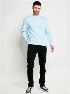 11 Degrees Light Blue Core Sweat Shirt -Jack & Jones Store 28393 2