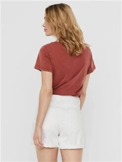 Noisy May White / Bright White Smiley Normal Waisted Denim Shorts -Jack & Jones Store 28405 3