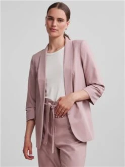 Pieces Woodrose Bosella 3/4 Blazer
