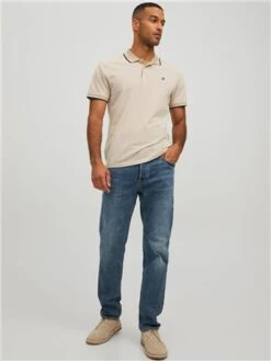 Jack & Jones White Pepper Bluwin Polo -Jack & Jones Store 28436 2